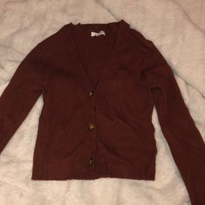 Garage crop top/and or cardigan